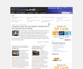 Powerlineblog.com(Power Line) Screenshot