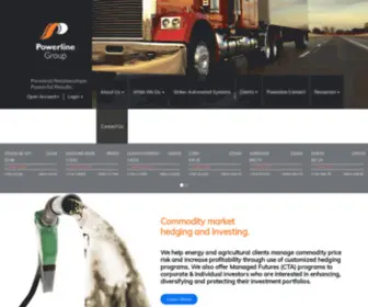 Powerlinegroup.net(Powerline Group) Screenshot