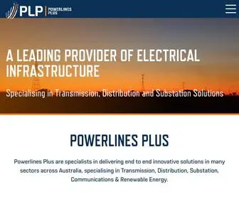 Powerlinesplus.com.au(Powerlines Plus) Screenshot