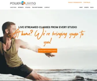 Powerliving.com.au(Yoga Classes) Screenshot