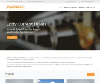 Powermag.in(Leaders in Eddy Current Drives) Screenshot