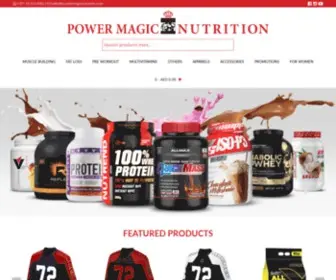 Powermagicnutrition.com(The No) Screenshot