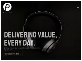 Powermart.sg(PowerMart Holdings) Screenshot