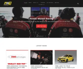 Powermaxedracing.com(Power Maxed Motorsport Sponsorship and News) Screenshot