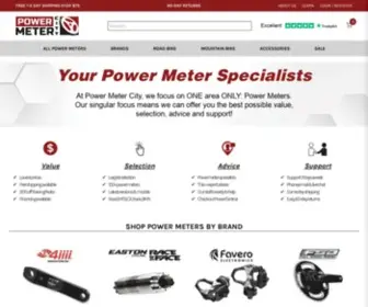 Powermetercity.com(Power Meter City) Screenshot
