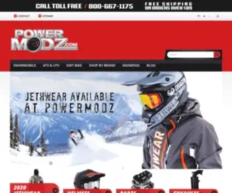 Powermodz.com(Your online source for Powersports Parts and Accessories) Screenshot