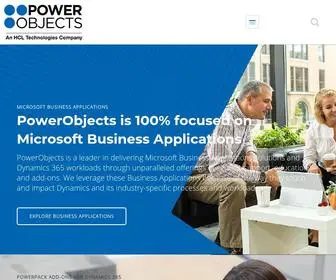 Powerobjects.com(Microsoft Dynamics 365) Screenshot