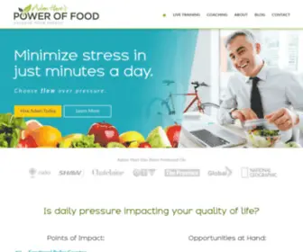 Poweroffood.com(Adam Hart's Power of Food) Screenshot