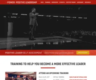 Powerofpositiveleadership.com(Jon Gordon The Power of Positive Leadership) Screenshot