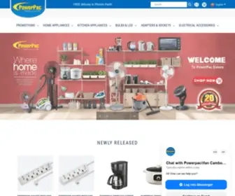 Powerpac-KH.com(Powerpac Home Appliances Ketchen Appliances Electrical) Screenshot
