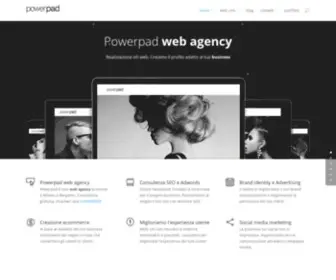 Powerpad.it(Web Agency e siti web a Milano e Bergamo) Screenshot