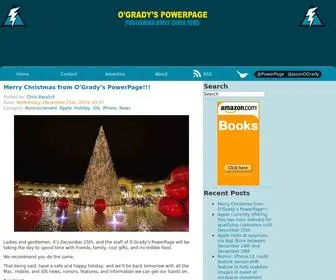 Powerpage.org(O'Grady's PowerPage) Screenshot
