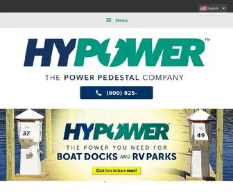 Powerpedestal.com(HyPower Power Pedestals) Screenshot