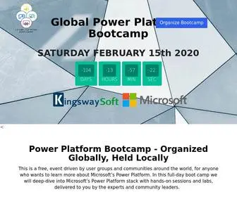 Powerplatformbootcamp.com(Home ) Screenshot