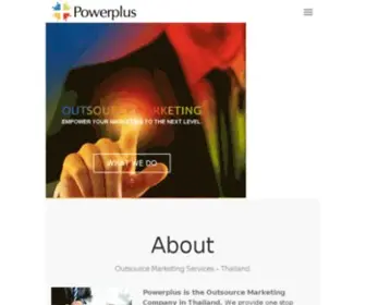 Powerplus.co.th(Modern Marketing Solutions Provider in Thailand) Screenshot