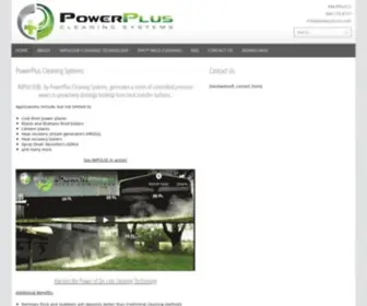 Powerpluscs.com(PowerPlus Cleaning Systems) Screenshot