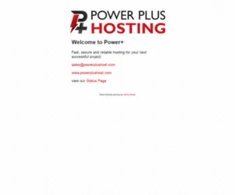 Powerplushost.com(Fast, Secure and Realiable Hosting) Screenshot