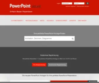 Powerpoint-Aktuell.de(PowerPoint aktuell) Screenshot