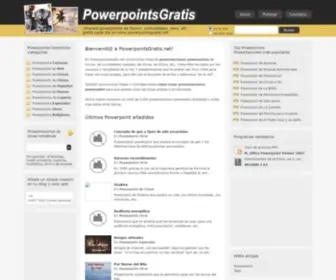 Powerpointsgratis.net(Presentaciones powerpoints gratis) Screenshot