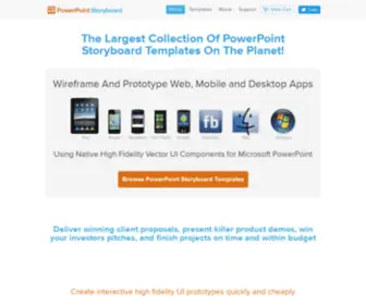 Powerpointstoryboard.com(PowerPoint) Screenshot