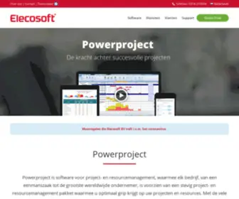 Powerproject.nl(Project Management Software voor de Bouw) Screenshot