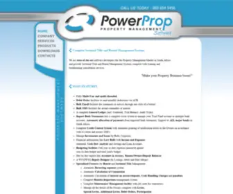 Powerprop.co.za(PowerProp Complete Sectional Title and Rental Management Software) Screenshot