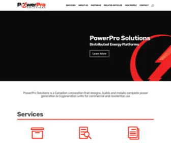 Powerprosolutions.ca(PowerPro Solutions) Screenshot