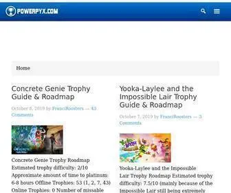 Powerpyx.com(Guides for Trophies) Screenshot