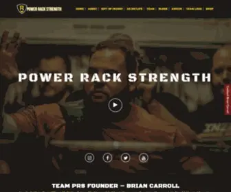 Powerrackstrength.com(Power Rack Strength) Screenshot