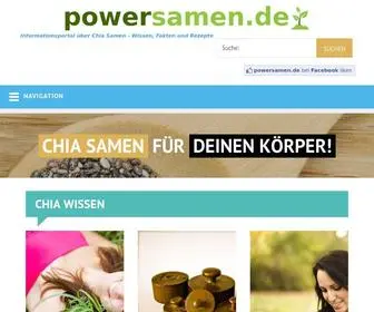 Powersamen.de(Chia Samen) Screenshot