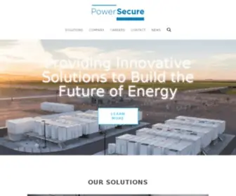 Powersecure.com(PowerSecure, Inc) Screenshot