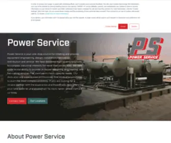 Powerserviceinc.com(Power Service) Screenshot