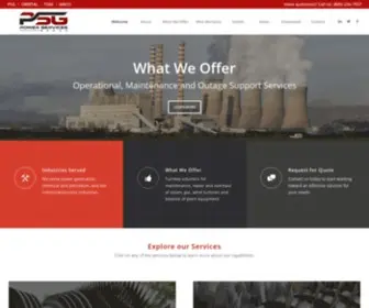 Powerservicesgroup.com(Safety, Integrity, Quality and Service Excellence) Screenshot