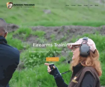 Powersfirearmstraining.com(Powers Firearms Training) Screenshot