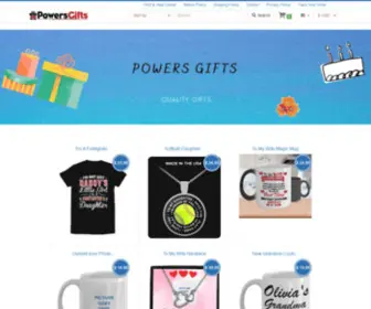 Powersgifts.com(Powers Gifts) Screenshot