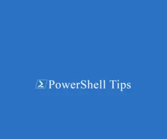 Powershelltips.com(PowerShell Tips) Screenshot