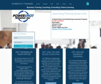 Powershottraining.com(Power Shot Training) Screenshot