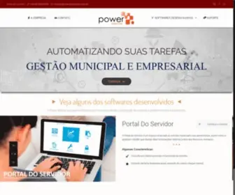 Powersistemas.com.br(Power Sistemas) Screenshot