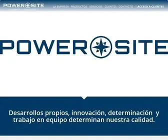 Powersite.com.ar(Powersite Portal) Screenshot
