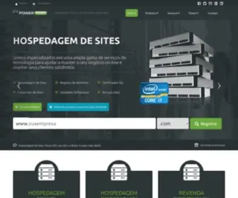 Powersites.com.br(Hospedagem de Sites) Screenshot