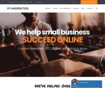 Powersites.net(The Digital Marketing Solution for Small Business) Screenshot