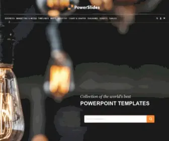 Powerslides.com(PowerPoint Templates to transform your presentation) Screenshot