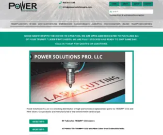 Powersolutionspro.com(POWER SOLUTIONS PRO) Screenshot