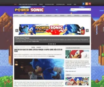 Powersonic.com.br(Power Sonic) Screenshot
