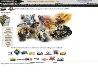 Powersportrider.com(Motorcycle) Screenshot