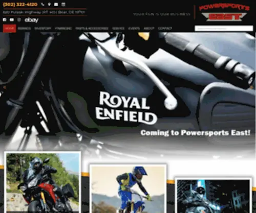 Powersportseast.com(Powersports East) Screenshot