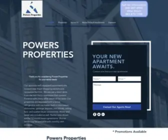 Powersproperties.com(HOME) Screenshot