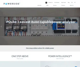 Powerstandards.com(Powerside manufactures PQube®) Screenshot