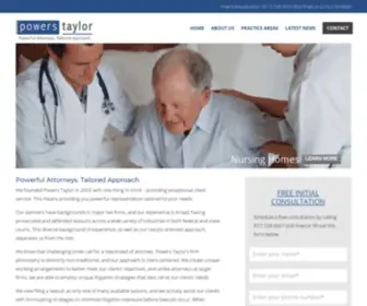 Powerstaylor.com(Texas Nursing Home Abuse Attorneys) Screenshot
