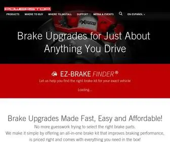 Powerstop.com(Brake Upgrade Kits for Sport) Screenshot